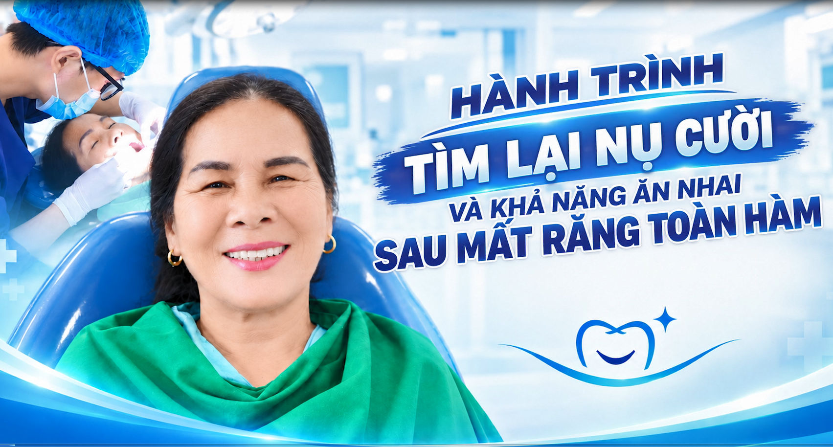 MẤT RĂNG TOÀN HÀM – CÓ THỂ PHỤC HÌNH RĂNG TẠM NGAY TRONG NGÀY
